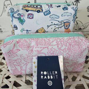 Roller Rabbit Target Bag Pouch Set